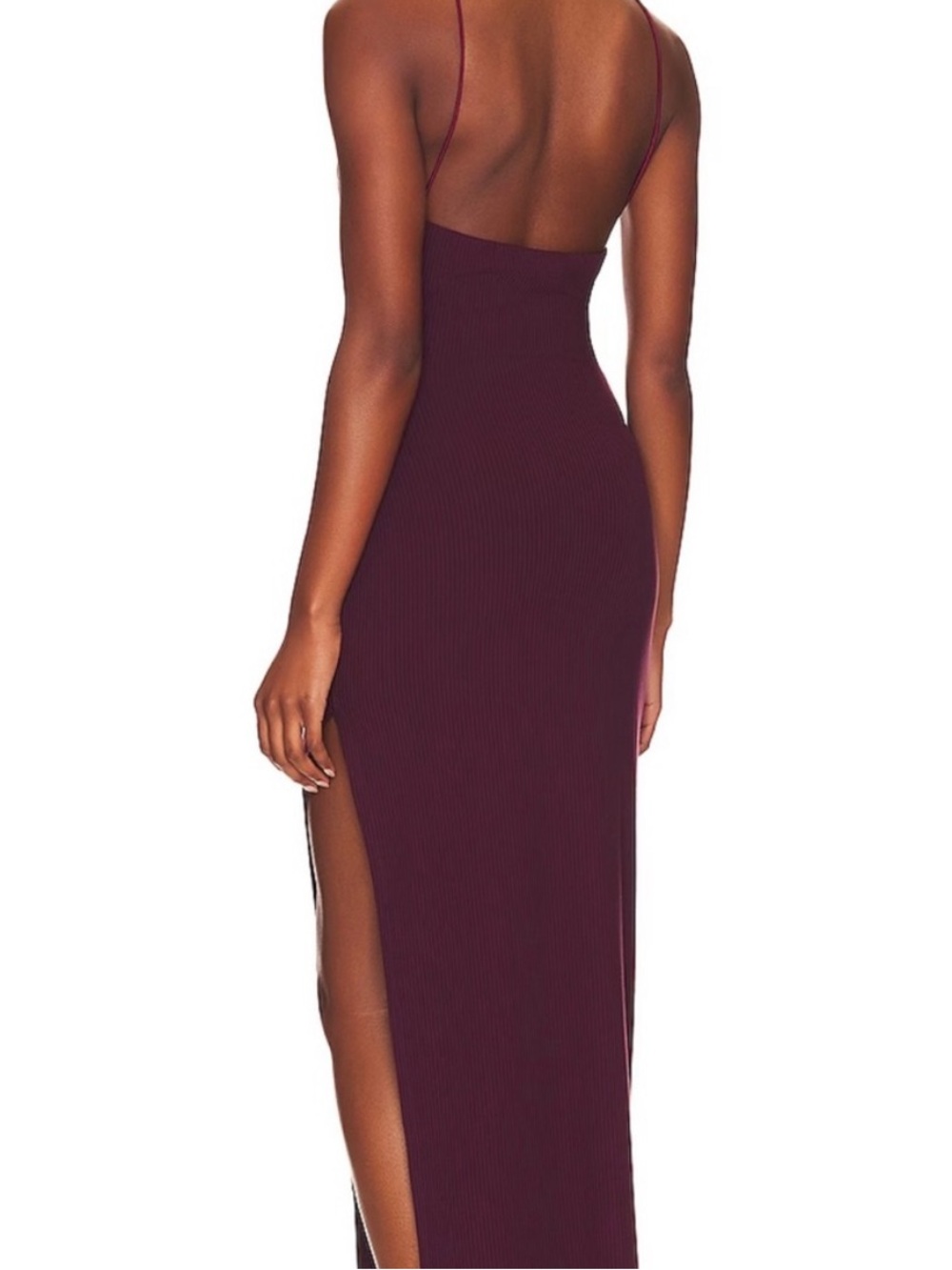 Not Yours to Keep Purple Cutout Maxi Dress - Picture 3 of 3